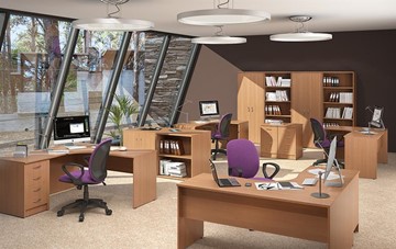 Мебель для персонала IMAGO - рабочее место, шкафы для документов в Черкесске - предосмотр 2